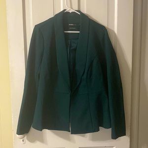 Torrid professional blazer hunter green